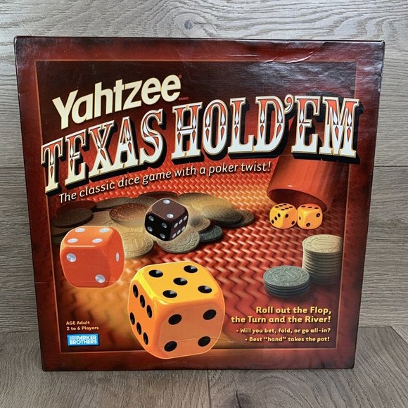 Parker Brothers Other - Yahtzee Texas Hold 'Em Dice Game Poker Card Player Parker Brothers